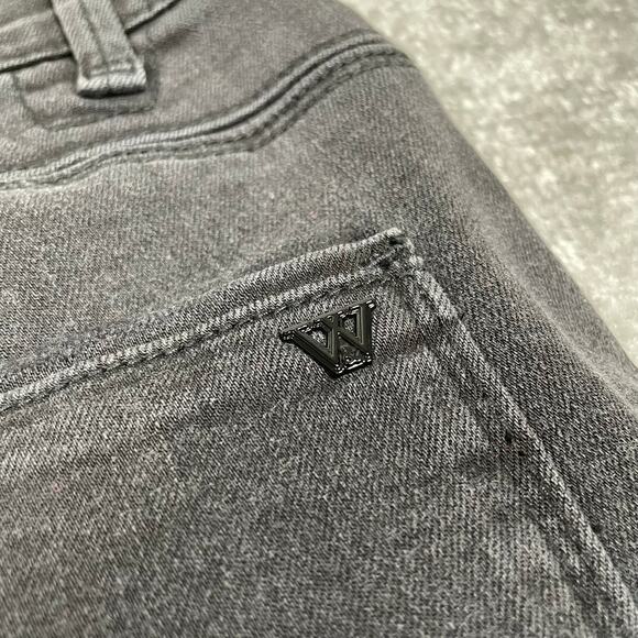 NWT Wit & Wisdom High Waist Itty Bitty Bootcut Jeans 'Ab'Solution Faded Black - Picture 15 of 16